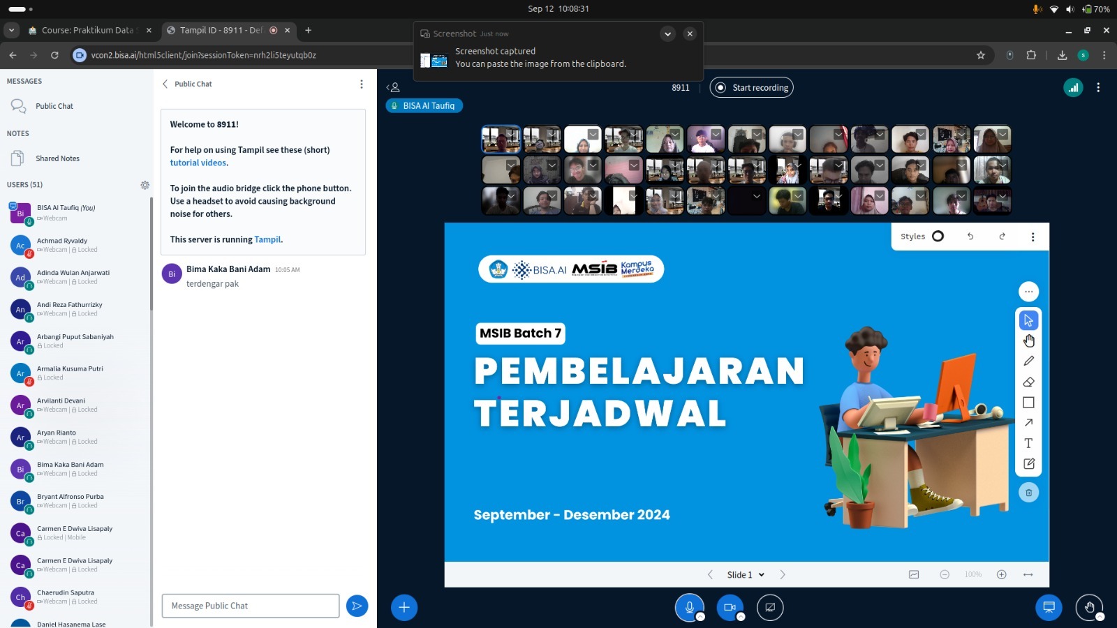 SIB BISA AI Academy Batch 7 Bulan ke-1